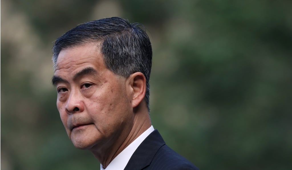 Leung Chun-ying was Hong Kong leader between 2012 and 2017. Photo: Robert Ng