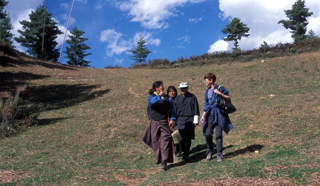 Chance first took Pommaret to Bhutan for two months in 1981. She ended up staying for 37 years. Picture: courtesy of Françoise Pommaret