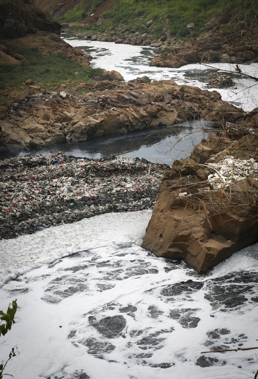 The Citarum has been dubbed the world’s “dirtiest river” by the World Bank. Picture: James Wendlinger