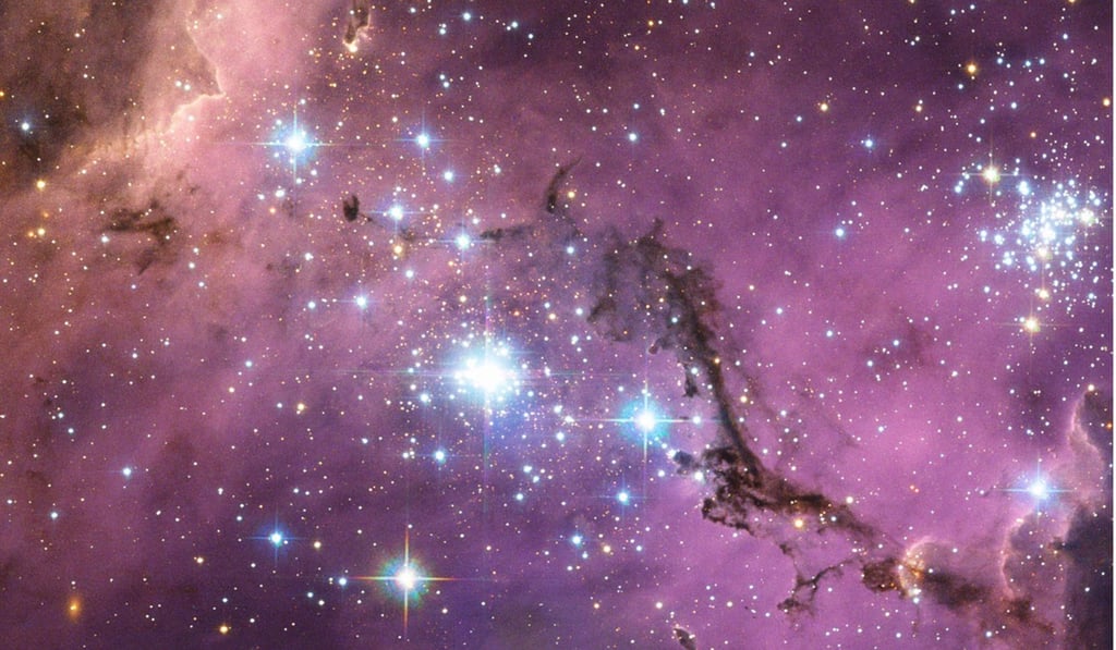 A Nasa image of from January 2013 of the Large Magellanic Cloud. Photo: AFP/Nasa/ESA/Hubble Space Telescope