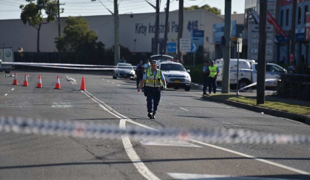Police at the scene. Photo: EPA Police at the scene. Photo: EPA