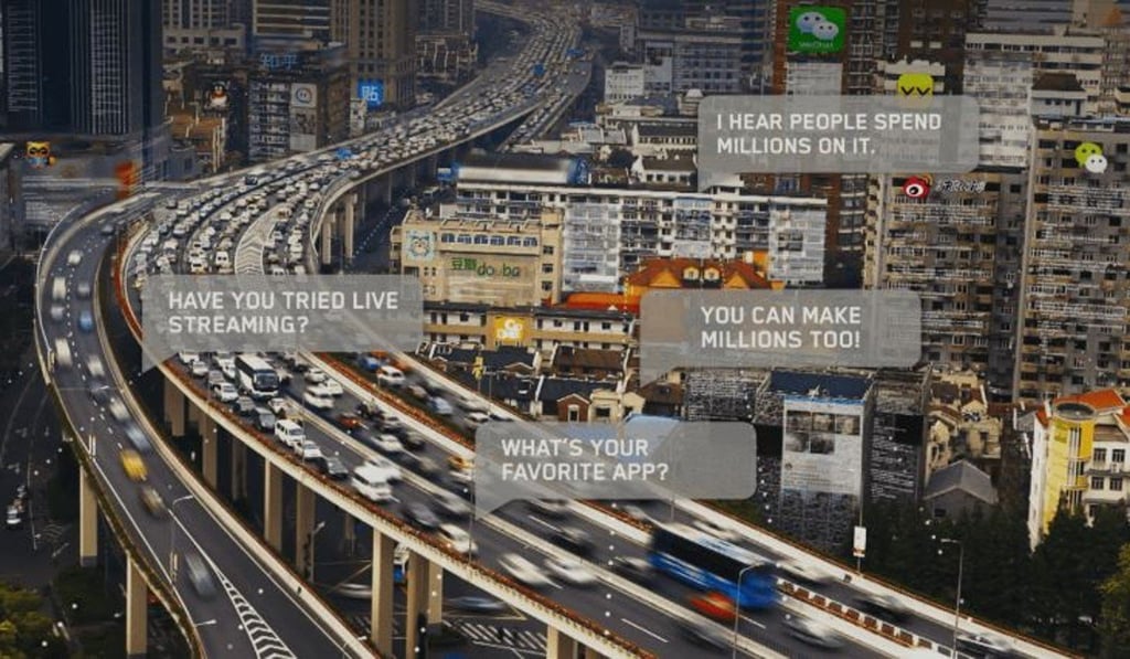 Live streamers are valued by the luxury brands – creating the sense of fulfilled aspiration that is craved by young people living in smaller cities.