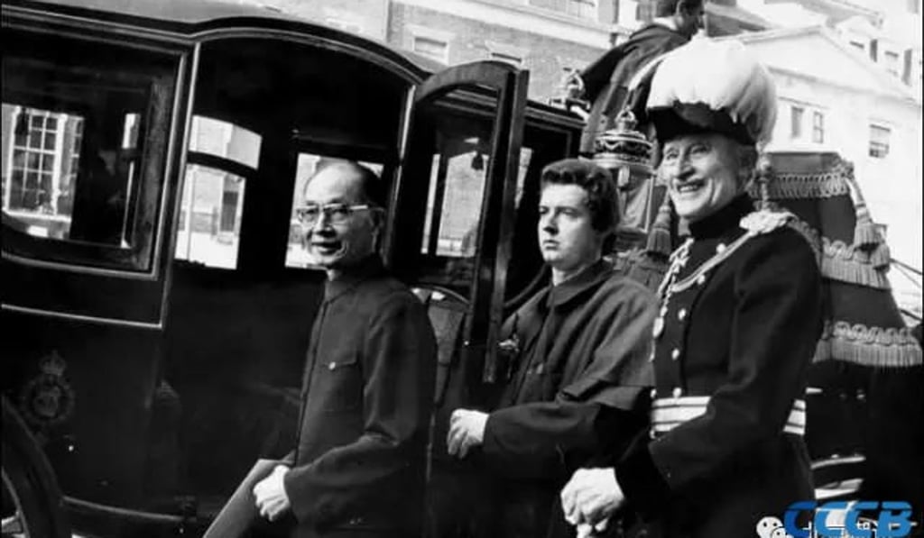 Ke in Britain in 1978. Photo: Handout Ke in Britain in 1978. Photo: Handout