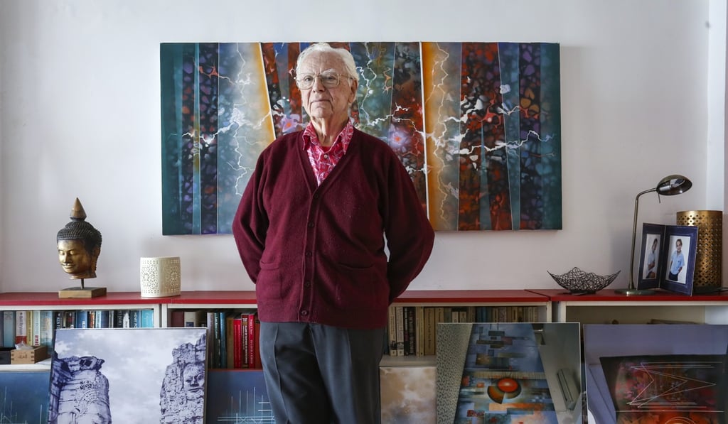 Tilbrook has been painting in Hong Kong since 1965. Photo: Jonathan Wong