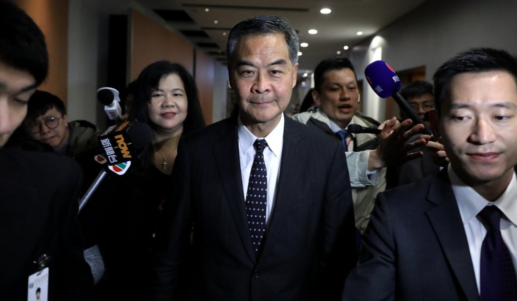 A four-year investigation against former chief executive Leung Chun-ying concluded in December with no charges laid. Photo: Sam Tsang