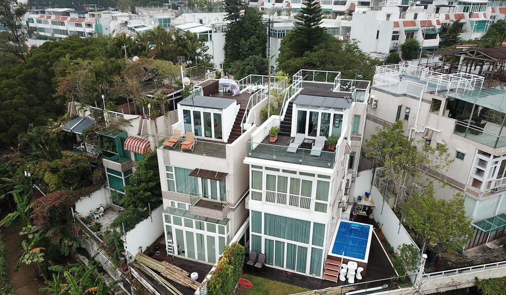 Otto Poon and Teresa Cheng own houses next door to each other. Photo: Winson Wong