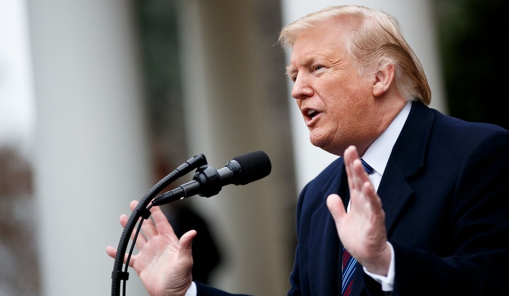 US President Donald Trump speaks during a press conference at the White House on January 4, 2019. Photo: Xinhua US President Donald Trump speaks during a press conference at the White House on January 4, 2019. Photo: Xinhua