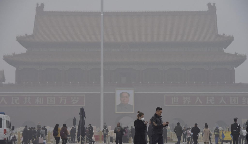Beijing and Hebei have been on the front line of a war on pollution launched in 2014. Photo: Kyodo