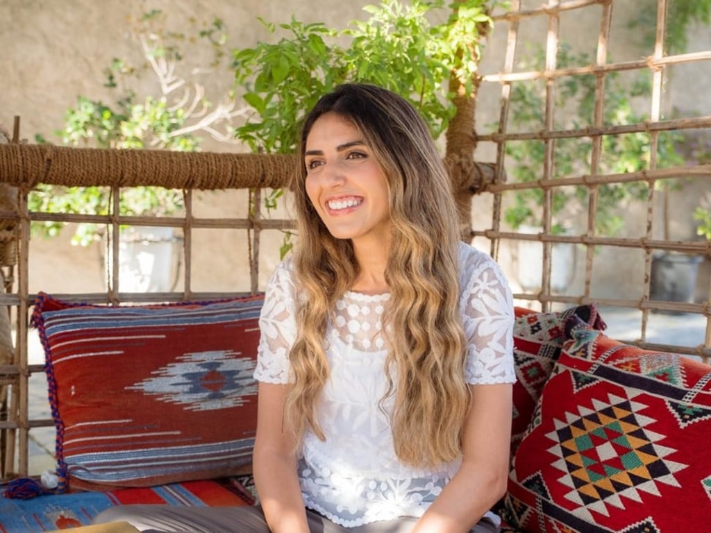 Nada Badran hosts ‘Wander With Nada’ on CNN Arabic. Photo: Harrison Jacobs / Business Insider