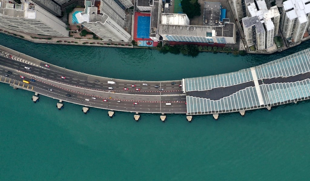 The 4.5km link comprises a flyover and a 3.7km tunnel. Photo: Winson Wong/SCMP