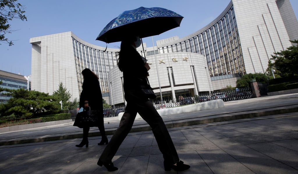The People's Bank of China in Beijing. Photo: Reuters