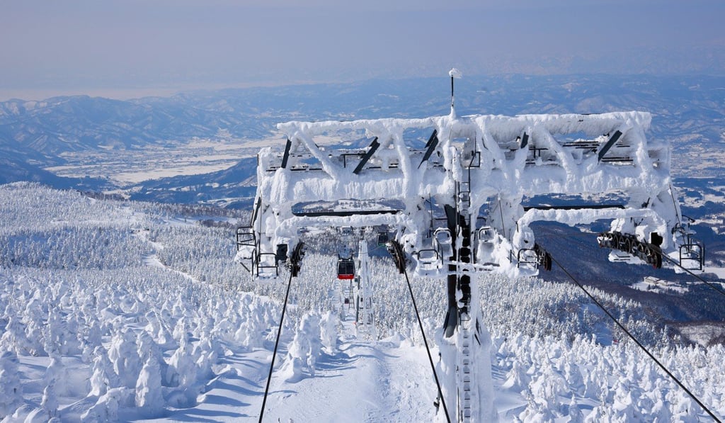 “Snow Monsters” on Mount Zao in Yamagata, Japan. Photo: Handout
