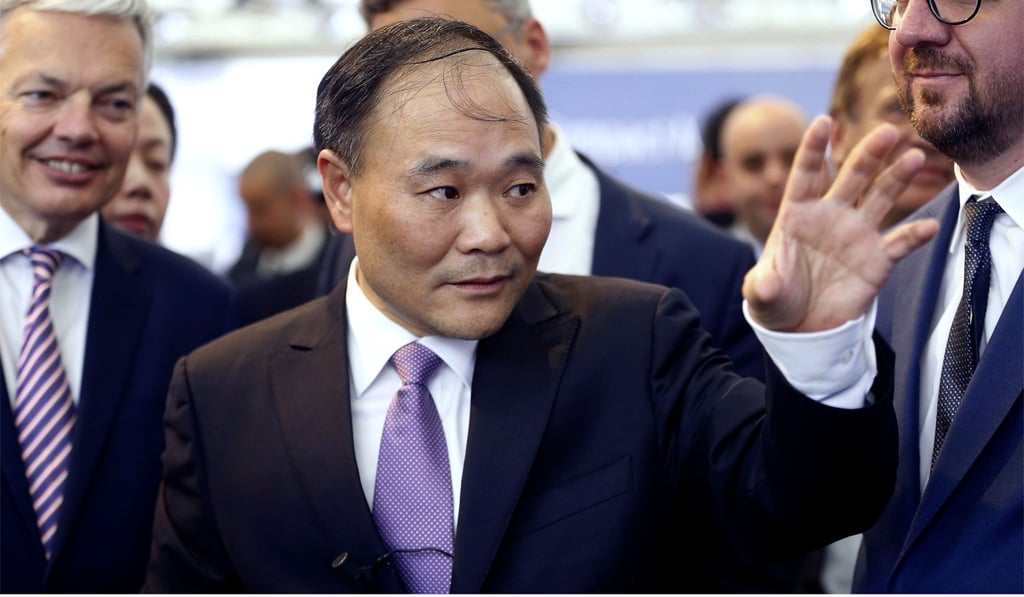 Chinese carmaker Geely is controlled by billionaire Li Shufu. Photo: AFP
