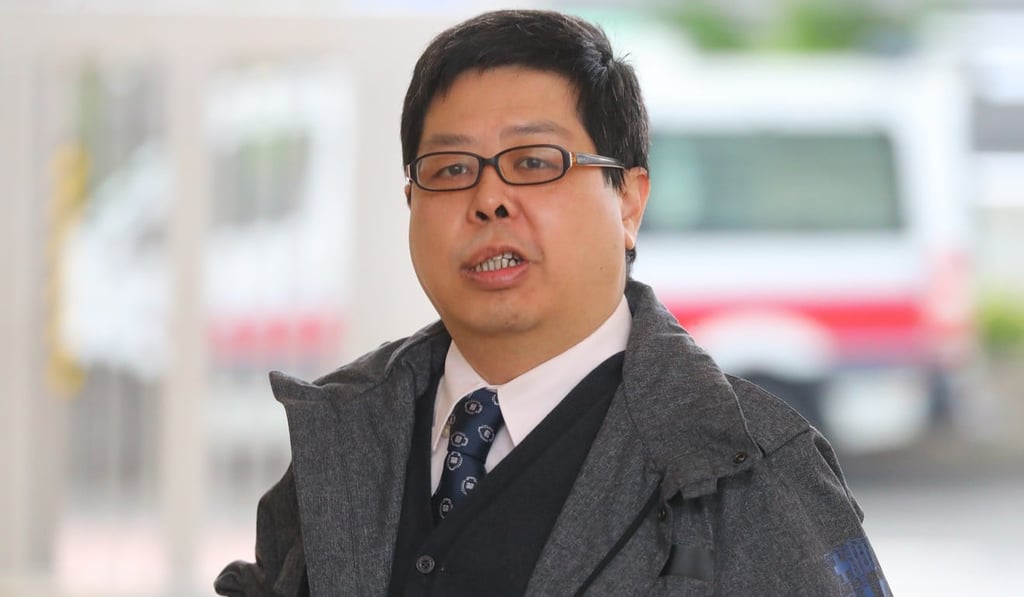 Howard Lam is on trial for making a false police report. Photo: Edmond So