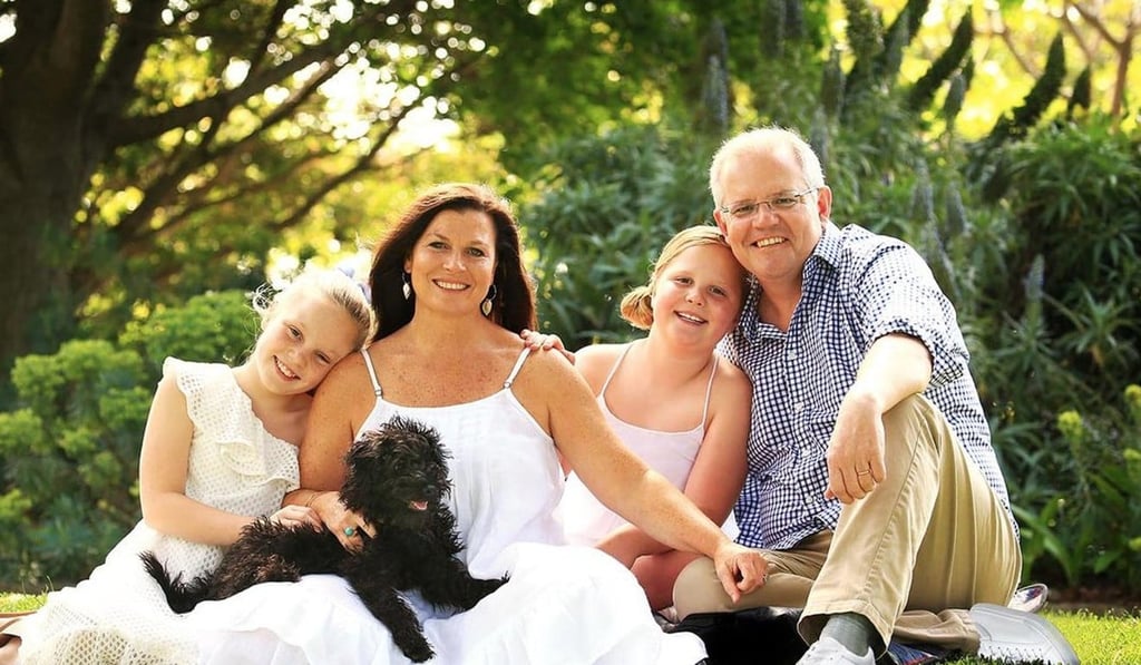 The poorly photoshopped photo that gave Australian Prime Minister Scott Morrison two left feet. Photo: Prime Minister's Office The poorly photoshopped photo that gave Australian Prime Minister Scott Morrison two left feet. Photo: Prime Minister's Office