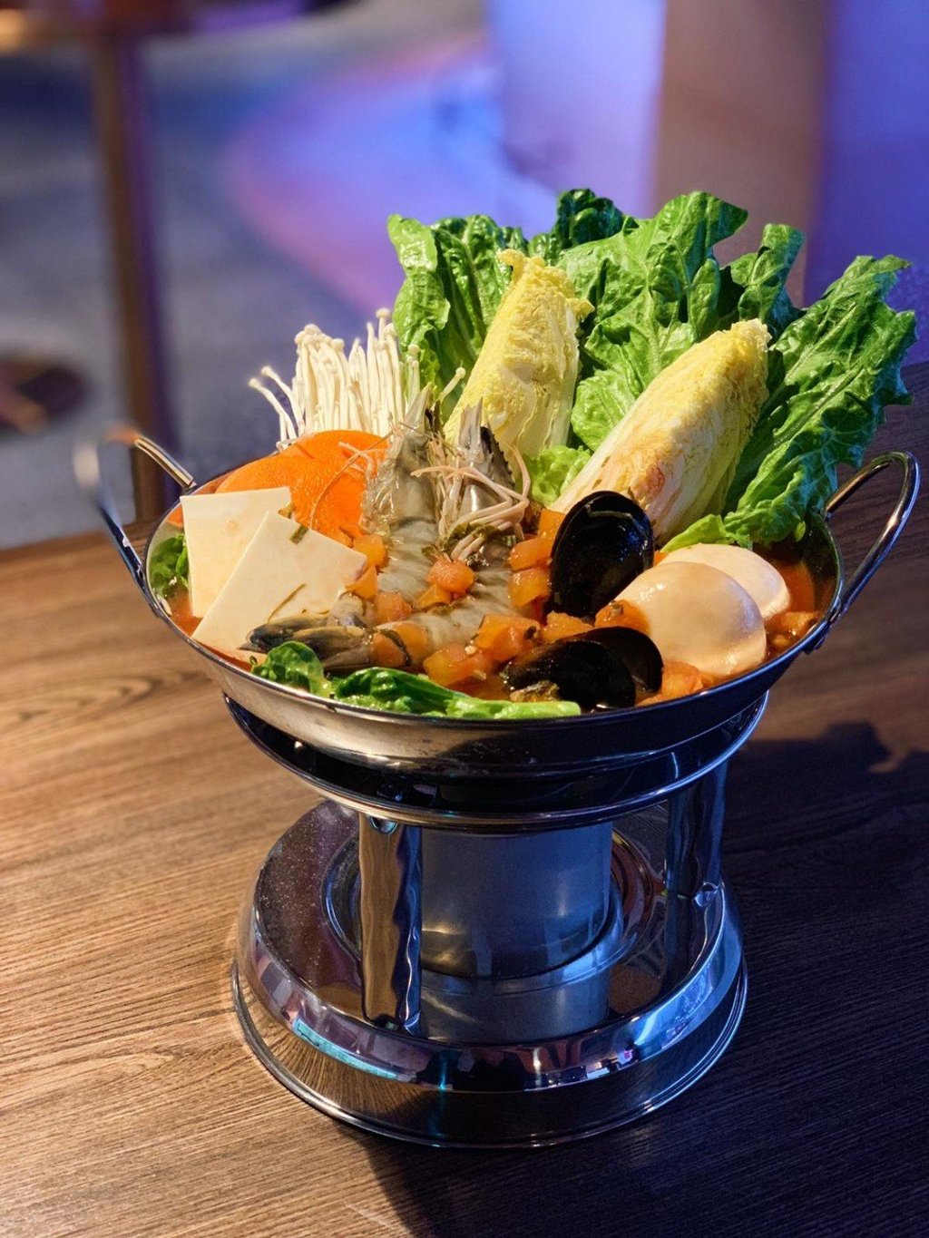 Avocado hotpot at Strokes.