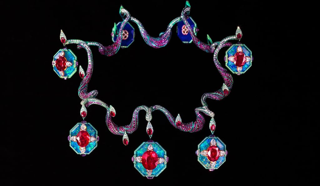 Wallace Chan’s Music on My Mind necklace.