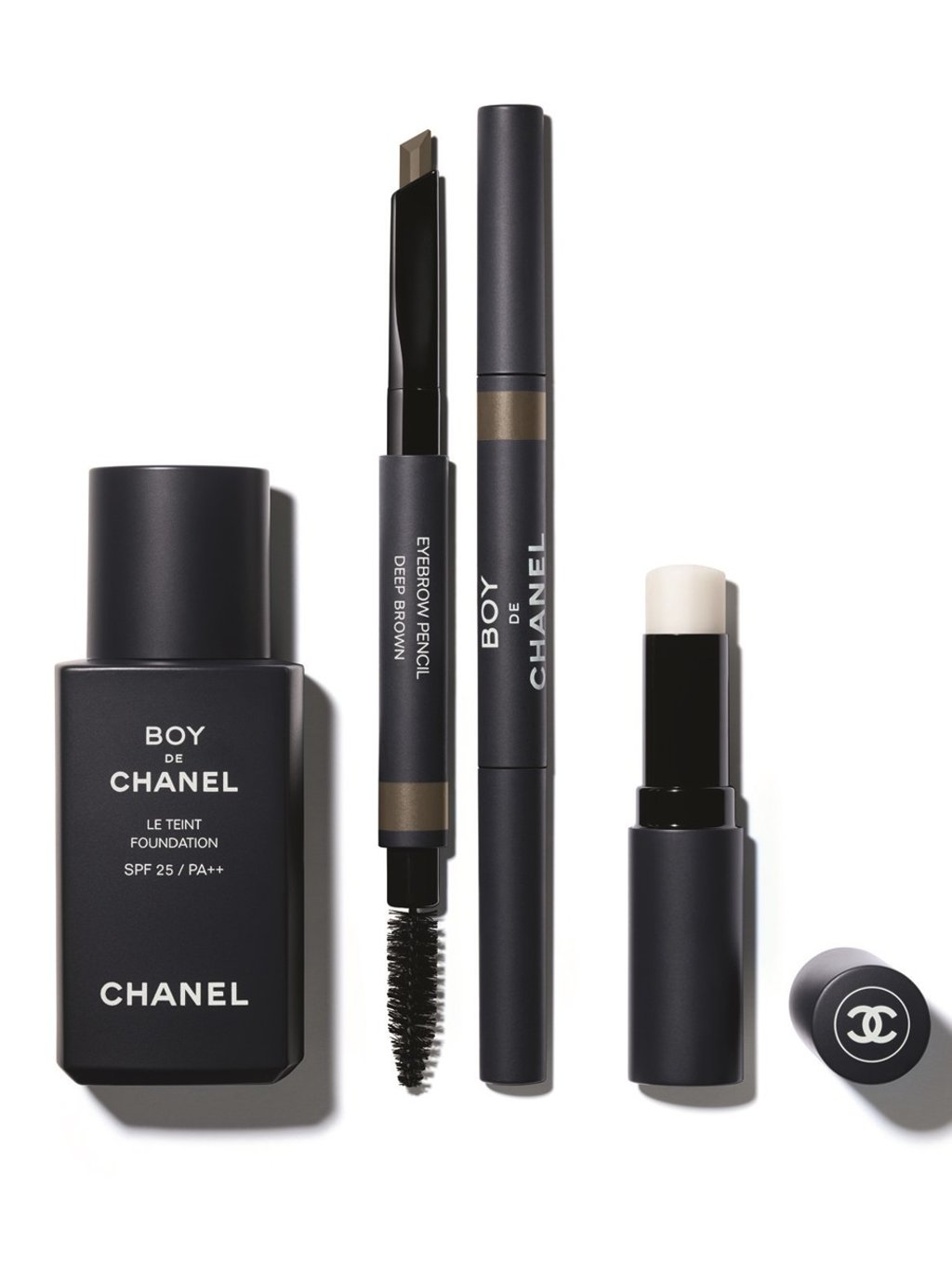The products in the Boy de Chanel range.