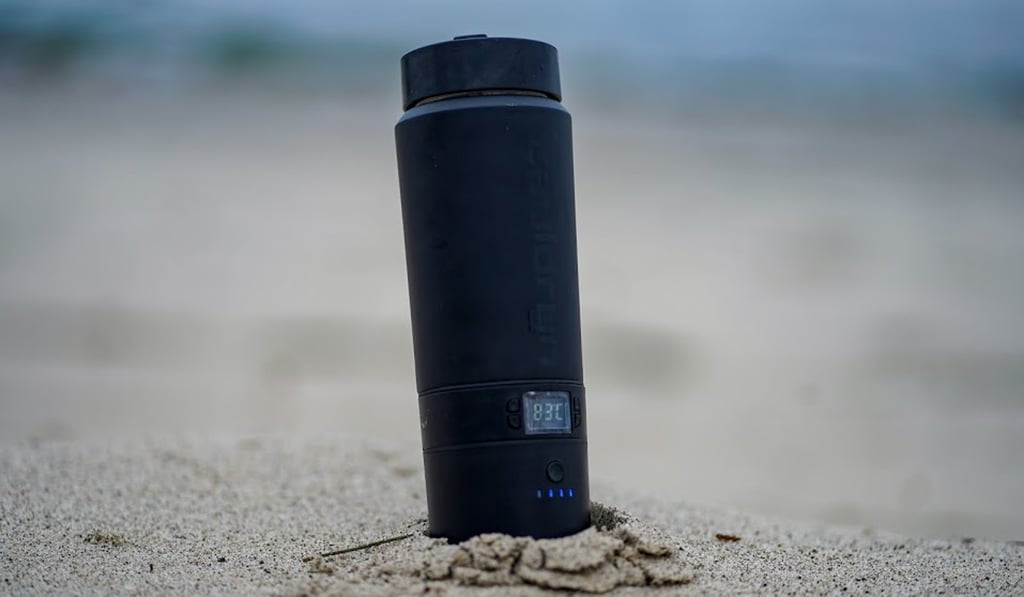 The Cauldryn Coffee smart flask can maintain liquid temperatures for up to 10 hours.