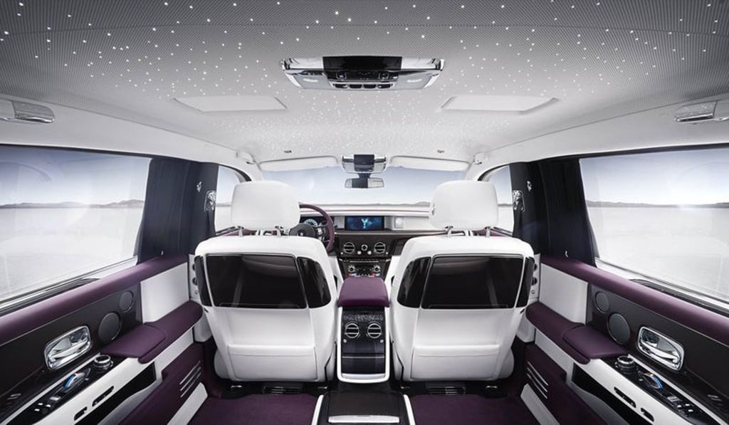 The interior of a Rolls-Royce Phantom offers ample opportunities to personalise to specific tastes. Photo: Rolls-Royce