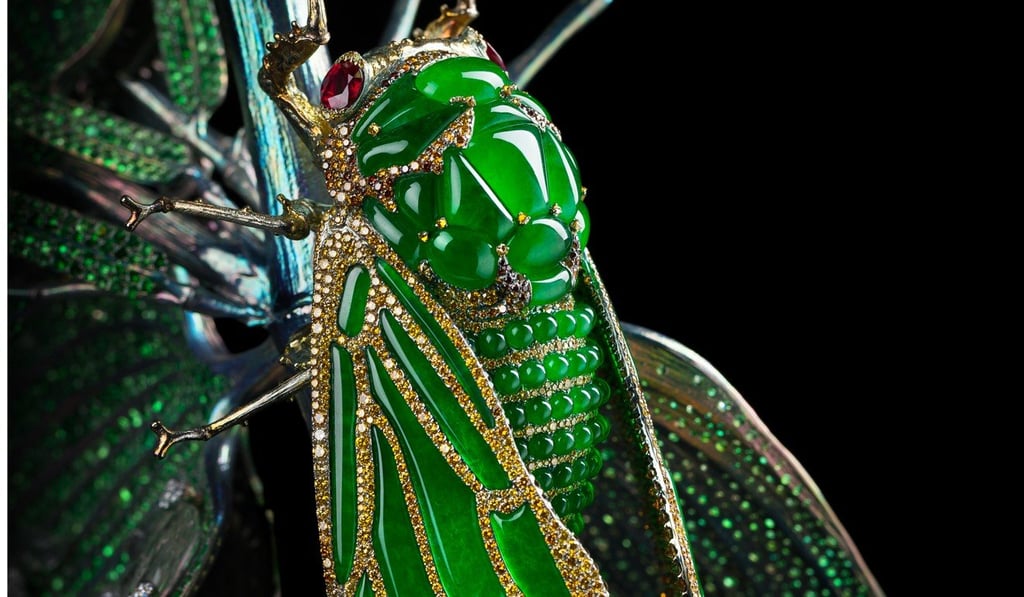 Cicadas, a simple of wisdom and purity, are a frequent muse in Wallace Chan’s work along with other historical Chinese themes.