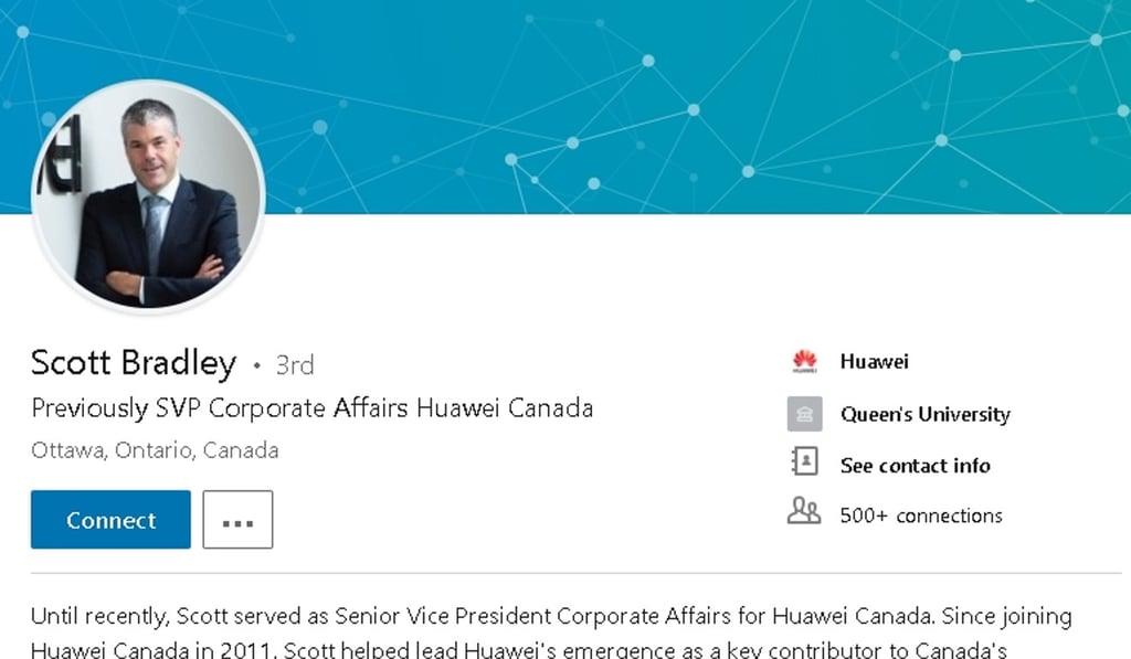 Scott Bradley’s LinkedIn page. Photo: LinkedIn