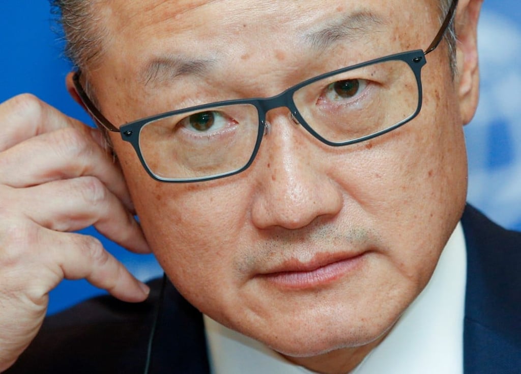 World Bank’s President Jim Yong Kim during his opening press conference in Kiev, Ukraine 14 November 2017. Kristalina Georgieva, the chief executive officer of the bank, would step in as interim president on 1 February 2019. Photo: EPA-EFE
