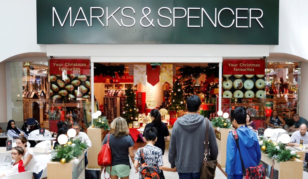 British retailer Marks & Spencer has nine locations in Singapore. Photo: Reuters