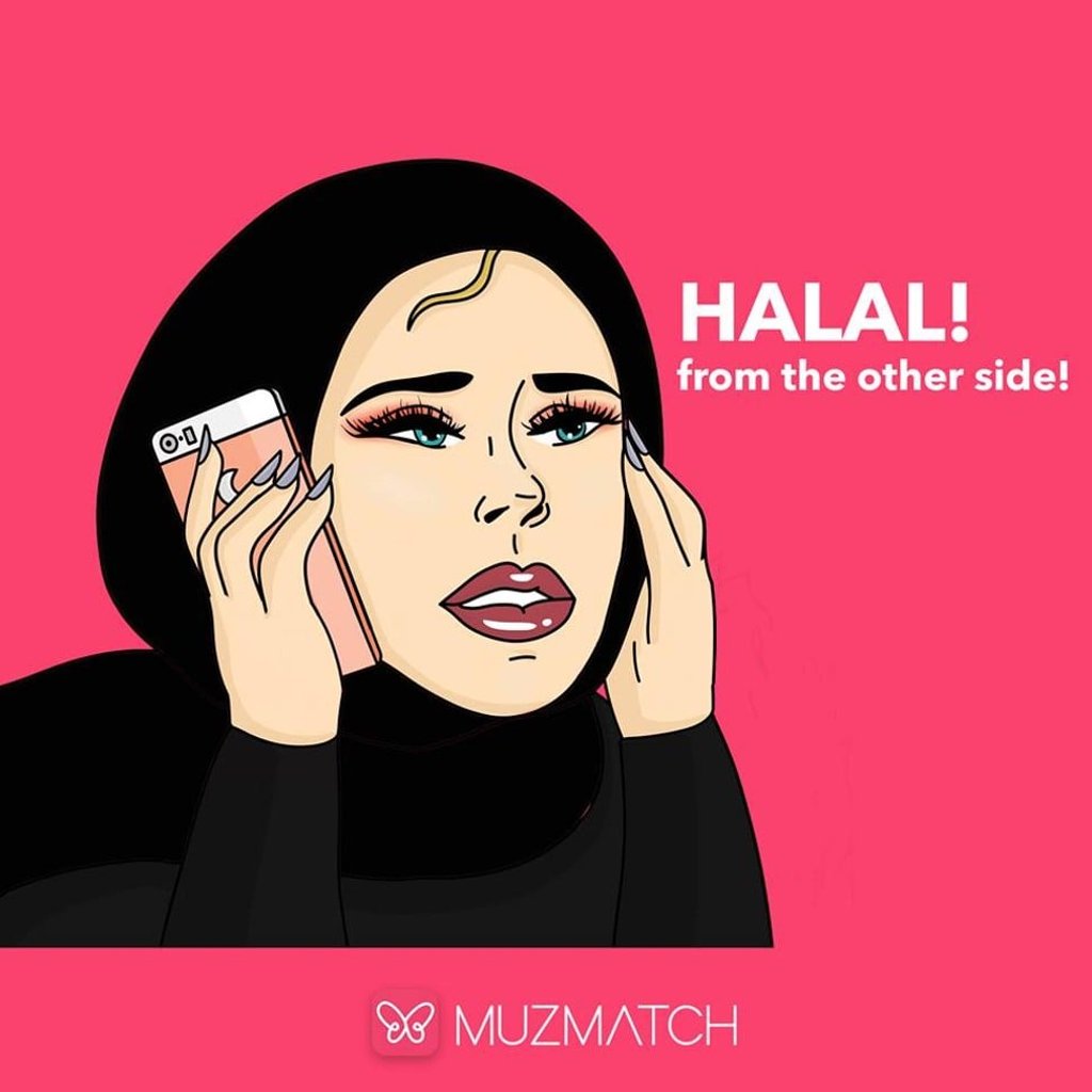 Muzmatch advert. Photo: Handout Muzmatch advert. Photo: Handout