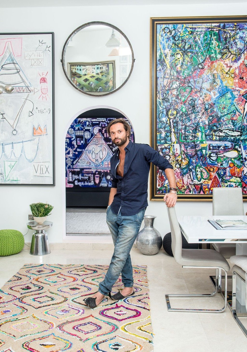 Sacha Jafri has received several awards for his humanitarian work. He hopes to give children around the world a better life.