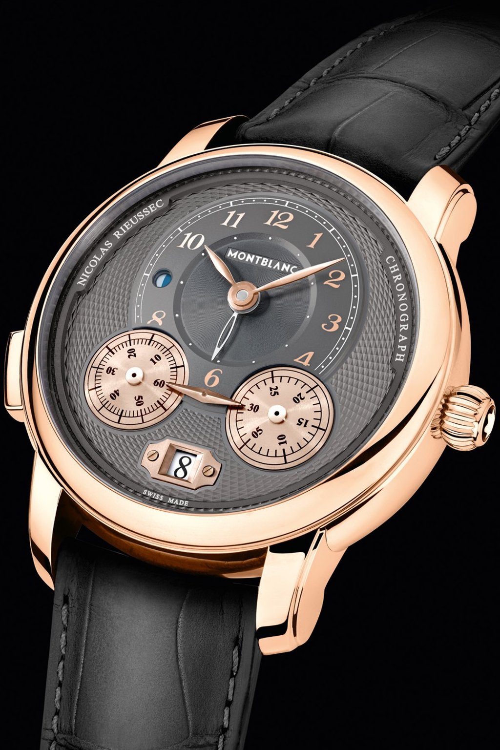 Montblanc’s Star Legacy Nicolas Rieussec Chronograph in rose gold