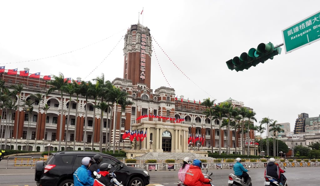 Taiwan’s presidential office building in Taipei. Chinese military chief Li Zuocheng said the “Taiwan issue is a matter of China’s internal affairs”. Photo: EPA-EFE