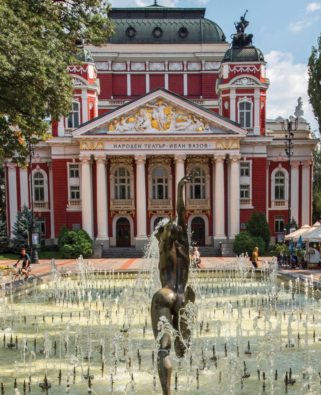 The Ivan Vazov National Theatre in City Garden, Sofia, Bulgaria. Picture: Tim Pile The Ivan Vazov National Theatre in City Garden, Sofia, Bulgaria. Picture: Tim Pile