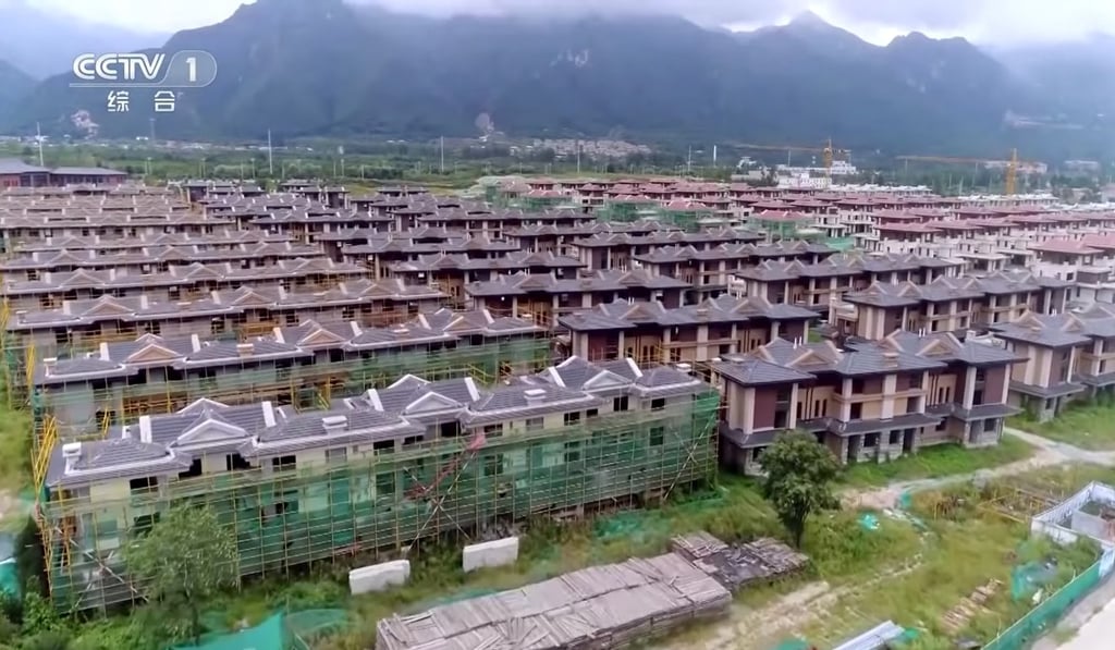 Zhao Zhengyong’s downfall was foreshadowed by a documentary aired on state broadcaster CCTV dedicated to the scandal of illegal villas built at the foothills of Qin Mountain in Shaanxi province’s Qingling National Reserve. Photo: CCTV Zhao Zhengyong’s downfall was foreshadowed by a documentary aired on state broadcaster CCTV dedicated to the scandal of illegal villas built at the foothills of Qin Mountain in Shaanxi province’s Qingling National Reserve. Photo: CCTV