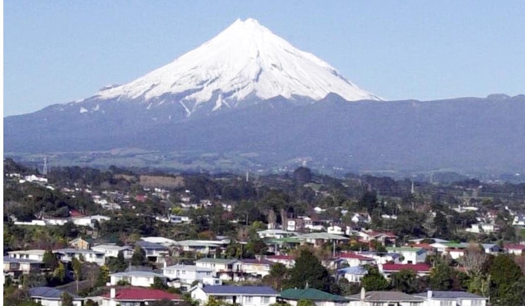 Mt Taranaki in New Plymouth, New Zealand. Photo: AP