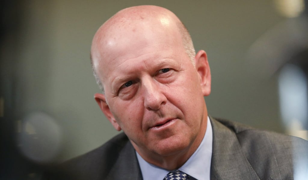 Goldman Sachs chief executive David Solomon. Photo: Bloomberg Goldman Sachs chief executive David Solomon. Photo: Bloomberg