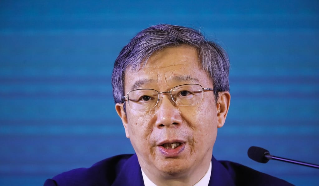 Yi Gang, governor of the People's Bank of China, named US Federal Reserve policy and Brexit as the main risks to global growth in a speech to German and Chinese bankers and policymakers in Beijing on Friday. Photo: Bloomberg