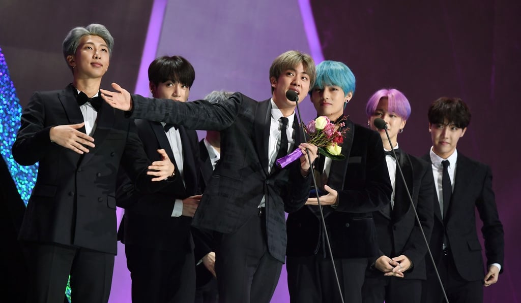 South Korean boy band BTS. Photo: EPA