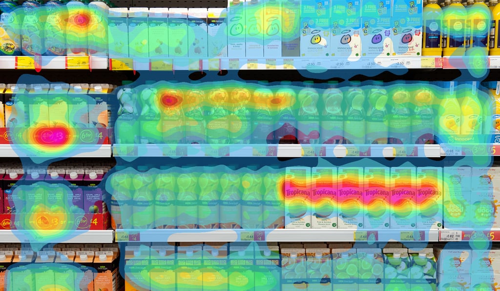 AI-powered digital solution Aitrak is designed to help marketers analyse what catches the eyes of consumers as they browse the store.