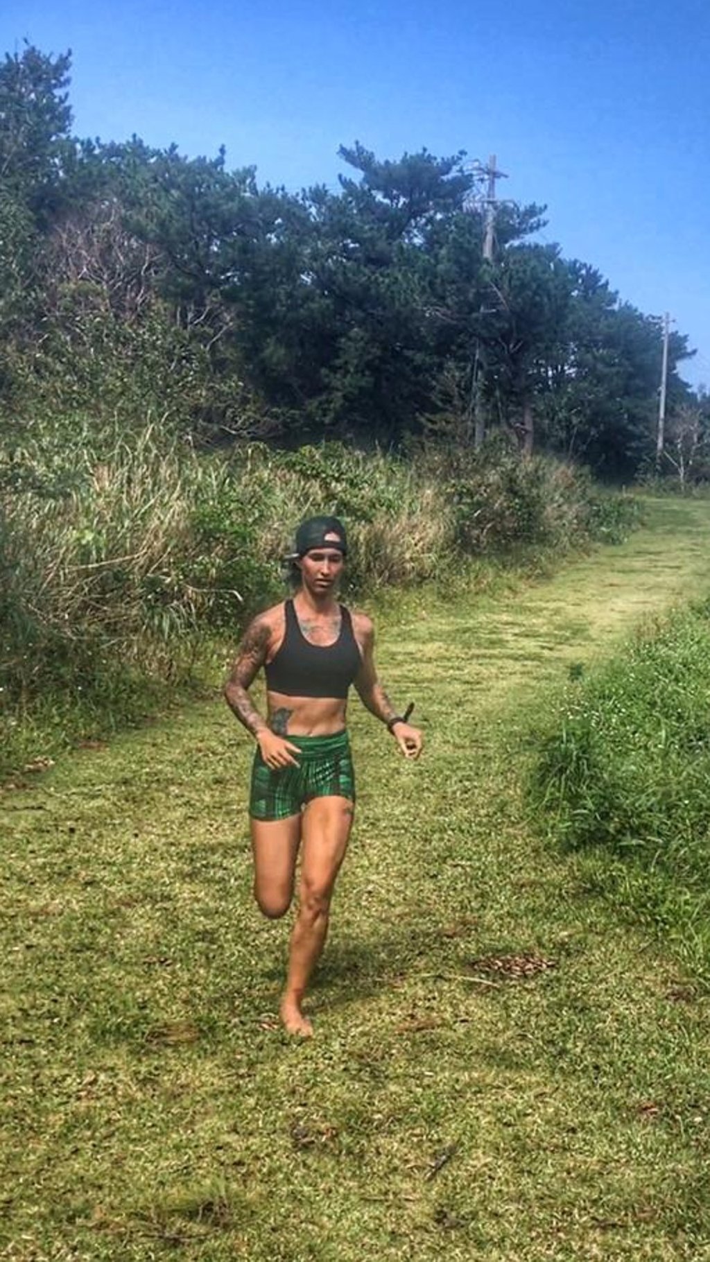 Alyx Ulbrich runs less than most athletes preparing for mega distances as she tries to protect her knees. Alyx Ulbrich runs less than most athletes preparing for mega distances as she tries to protect her knees.