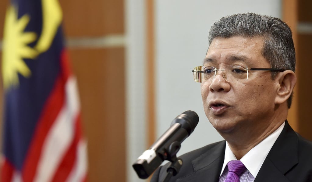 Malaysian Foreign Minister Saifuddin Abdullah. Photo: AP Malaysian Foreign Minister Saifuddin Abdullah. Photo: AP