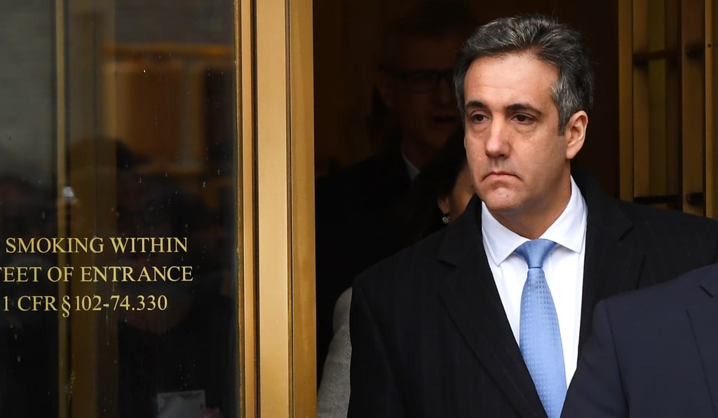 Michael Cohen, Trump’s former lawyer, in December after his sentencing. Photo: AFP