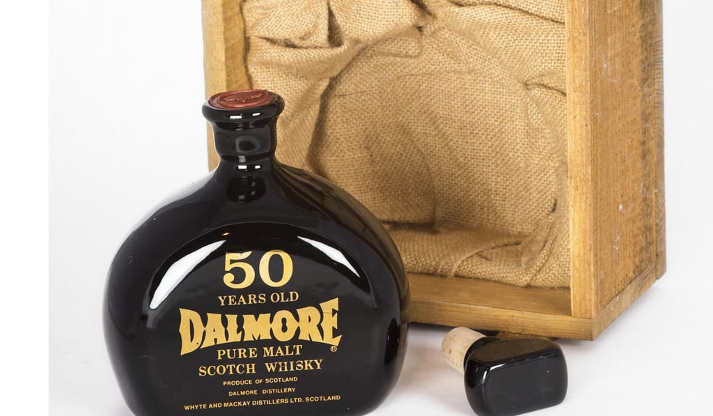 50 years old Dalmore Pure Malt Scotch Whisky