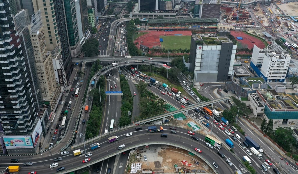 Traffic congestion along Gloucester Road. The bypass is designed to alleviate such jams. Photo: Winson Wong