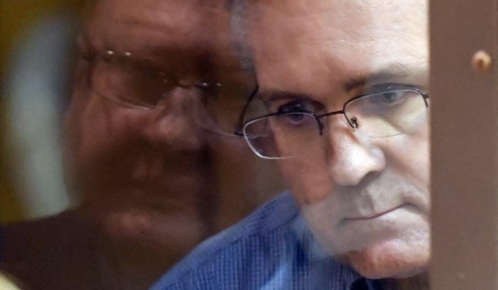Paul Whelan, a former US Marine accused of espionage and arrested in Russia, listens to his lawyers while standing in a defendants’ box at a hearing at a court in Moscow on January 22, 2019. Photo: AFP Paul Whelan, a former US Marine accused of espionage and arrested in Russia, listens to his lawyers while standing in a defendants’ box at a hearing at a court in Moscow on January 22, 2019. Photo: AFP
