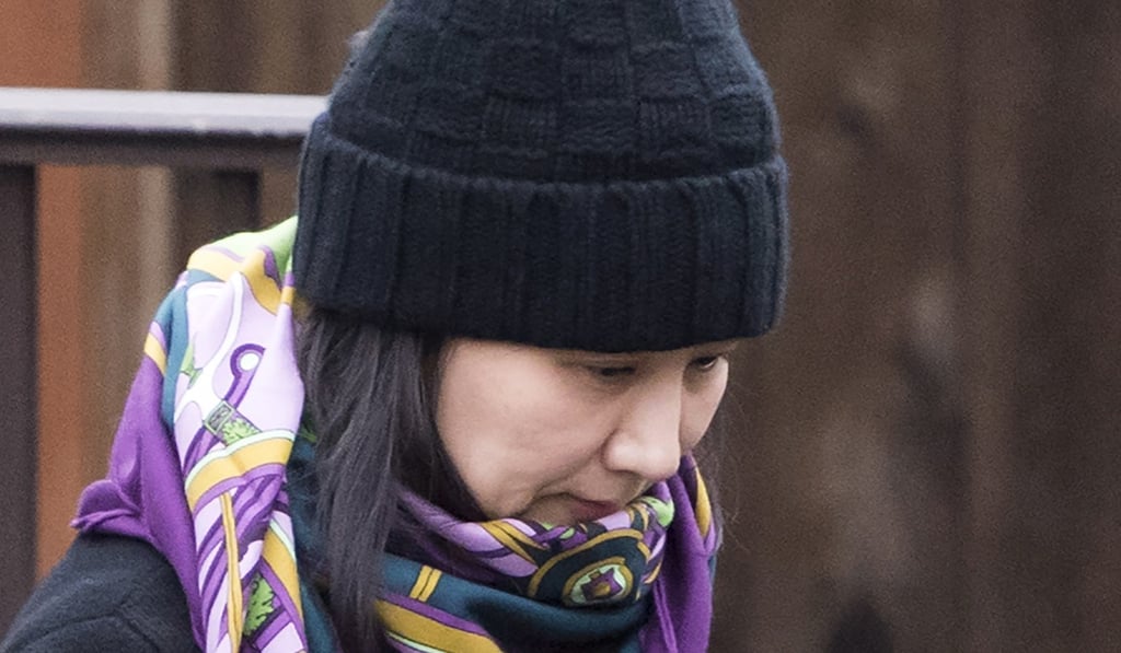 Sabrina Meng Wanzhou was released on bail and is due back in court in Vancouver on February 6. Photo: AP