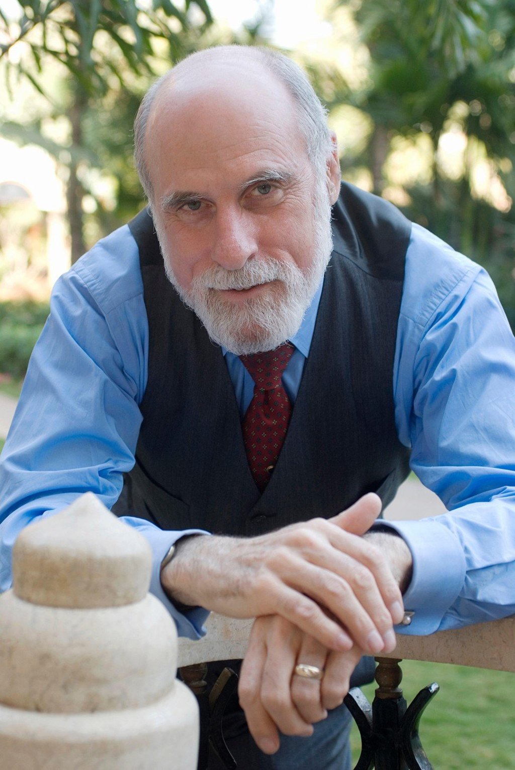 When Vint Cerf was designing the 32-bit addressing system in the 1970s, it could support up to 4.3 billion devices. Since then it has been upgraded to a 128-bit system. Photo: Alamy When Vint Cerf was designing the 32-bit addressing system in the 1970s, it could support up to 4.3 billion devices. Since then it has been upgraded to a 128-bit system. Photo: Alamy