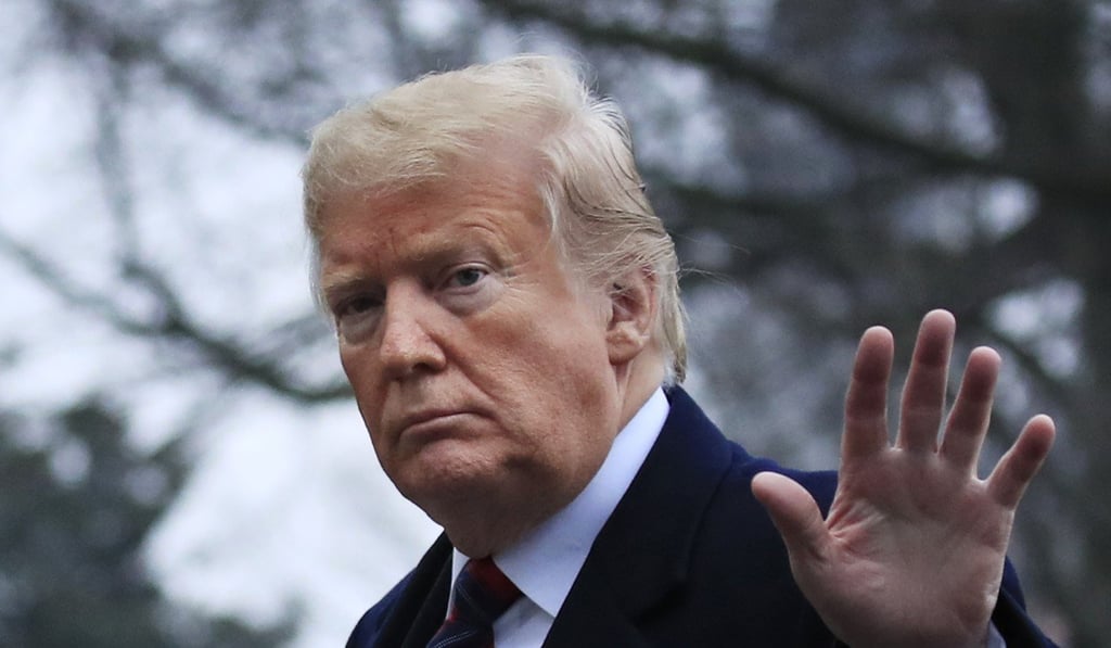 President Donald Trump could be in for a grim year, according to the index, which bases its predictions on the Chinese tradition of feng shui. Photo: AP
