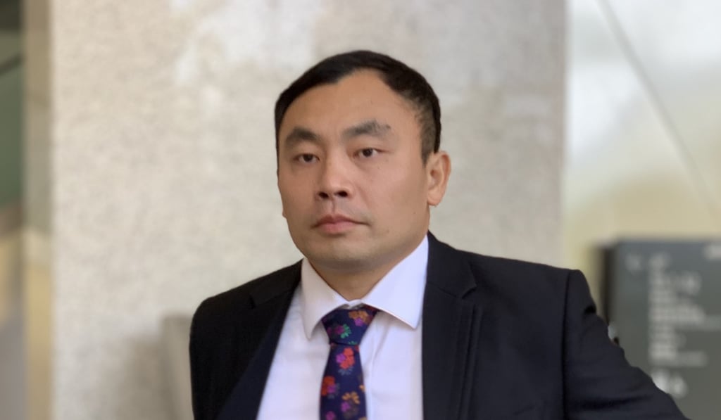 Correctional Services Department Assistant Officer Tai Kwong-yee conducted Joshua Wong’s body search at Tung Tau Correctional Institution on October 16, 2017. Photo: Jasmine Siu