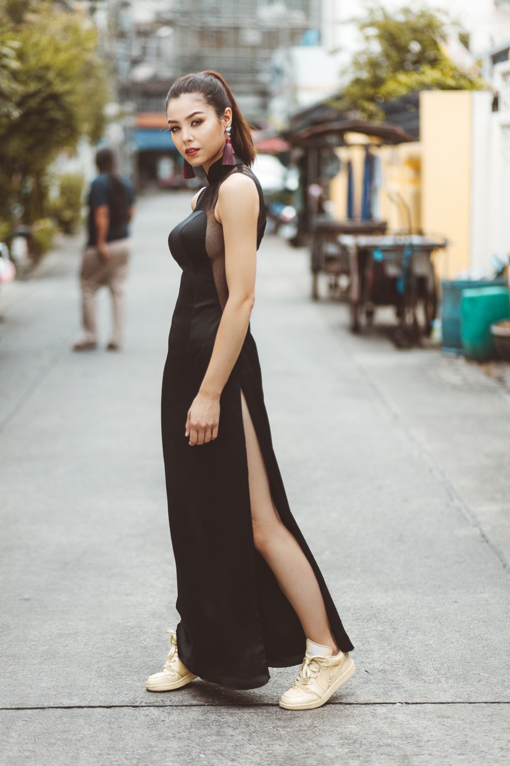 A qipao-inspired dress from Qipology. A qipao-inspired dress from Qipology.